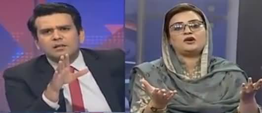 Uzma Bokhari Gets Hyper on Rehman Azhar For Comparing Maryam's Statement With Nehal Hashmi's