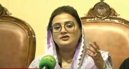 Uzma Bukhari blasts on PTI regarding reporter Tayyab Baloch's incident