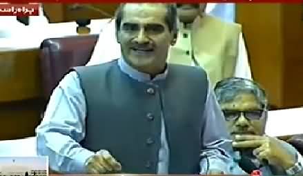 Very Funny Dubbing of Khawaja Saad Rafique Speech in National Assembly