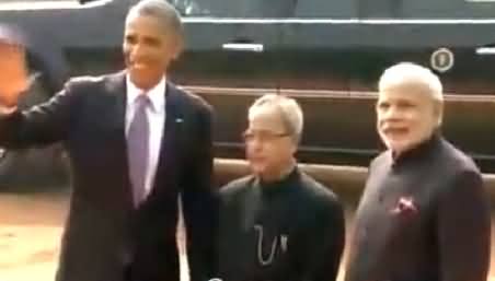Tezabi Totay: Very Funny Dubbing of Obama & Modi's Conversation During India Visit