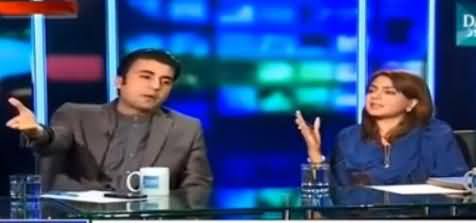 Very Hot Debate Between Murad Saeed ANd Maiza Hameed (PMLN)