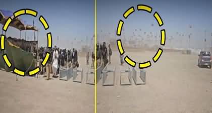 Video of dust storm in Hyderabad, Tents blown away at PPP Jalsa venue