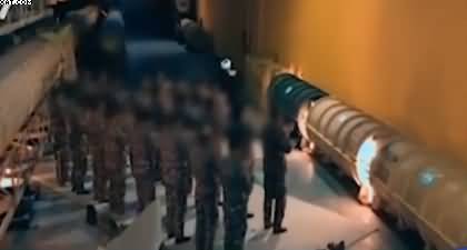 Video of Iranian officials performing Fajar prayers under shadow of missiles