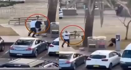 Video shows A Muslim named Ahmad tackled and disarmed one of the Sydney gunmen