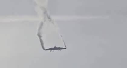 Video shows moment Turkish military plane crashes with 20 on board