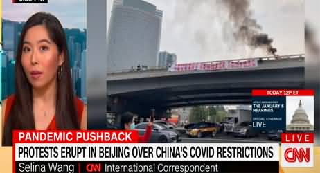 Video shows rare protest in Beijing as Chinese leader Xi Jinping is set to extend his reign