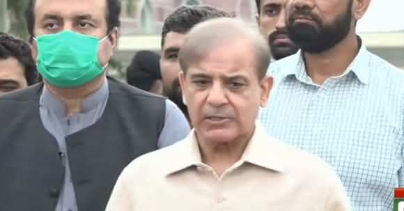 Wafaq Ki Taraf Se Karachi Selab Per Siasat Ki Gai - Shehbaz Sharif Briefs Media About His Recent Visit Of Karachi