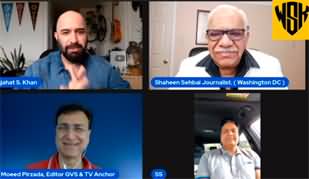 Wajahat S Khan, Moeed Pirzada, Shaheen Sehbai & Sabir Shakir on Pakistan's Media Crackdown