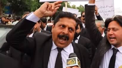 Wardi Walo Samney Aao, Is Baar Awam In Wardi Walo Ko Fatah Kare Gi - Lawyers Outside Court