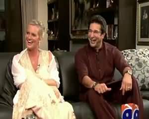 Waseem Akram And Shaniera Akram Exclusive Interview [REPEAT] – 12th September 2015