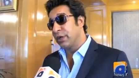 Waseem Akram Appreciating Shahid Afridi Performance Against Bangladesh