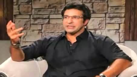 Waseem Akram Expressing His Views About Shoaib Akhtar And Shahid Afiridi