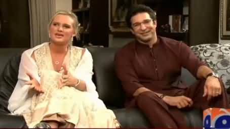 Waseem Akram's Wife Shaniera Akram Gives Special Message to Pakistanis in Urdu