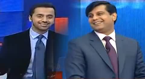 Waseem Badami Taunts Arshad Sharif In The Start of His Program