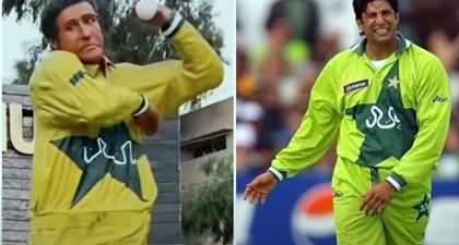 Wasim Akram's statue at Hyderabad's Niaz Stadium disappoints fans