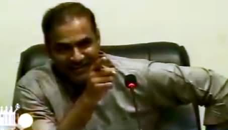 Watch How Abid Sher Ali Cracking Jokes & Enjoying Sehri With Journalists