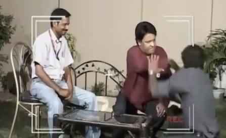 Watch How Comedian Umar Sharif Slapped A Man During His Interview