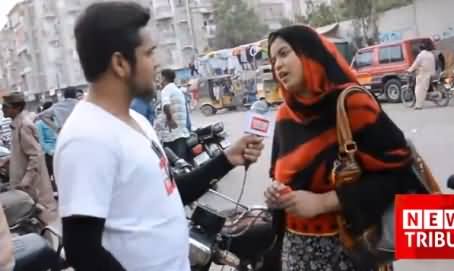 Watch How MQM Interviewing Paid People in Karachi To Defame Imran Khan