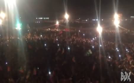 Watch How People Chanting GO NAWAZ GO in PTI Jalsa Islamabad