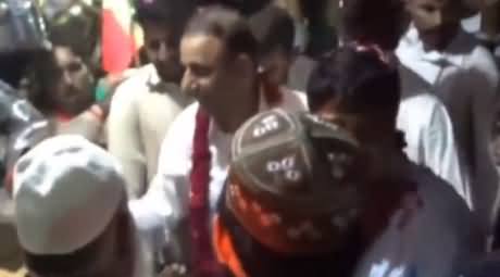 Watch How People Welcomed Aleem Khan When He Came to NA-122