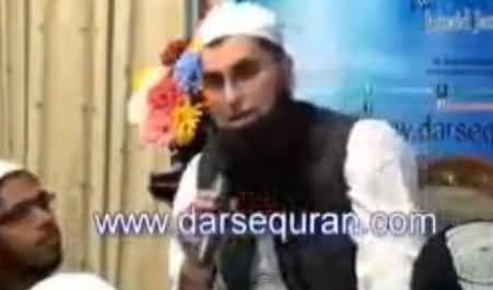 Watch Junaid Jamshaid's Video Giving Controversial Remarks About Hazrat Ayesha (R.A)