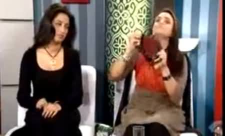 Watch Nadia Khan With Her Guests Off Camera Talk, Leaked Video