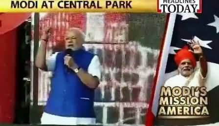 Watch Narendra Modi Speech to Indian Community in New York