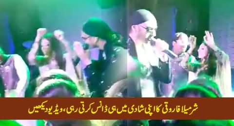Watch Sharmila Farooqi Dancing in Her Own Wedding With Her Husband