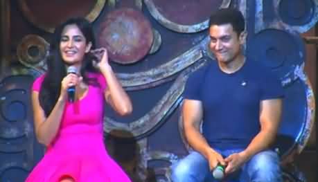 Watch Strange Reaction Of Katrina Kaif When Aamir Khan Said She Should Marry Salman Khan