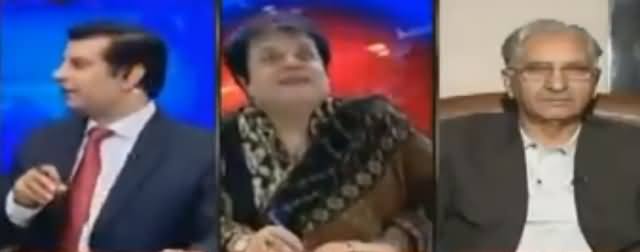 Watch What Happened During Live Show That Arshad Sharif Took The Break