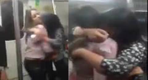 Watch What These Girls Are Doing in Metro