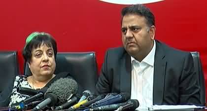We are going to register cases against IG Islamabad and IG Punjab internationally - Fawad Chaudhry