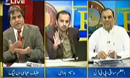 We Don't Need New Pakistan, Hanif Abbasi Bashing Imran Khan & PTI Govt in KPK