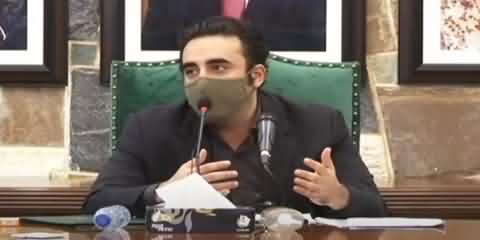 We Hope Federal Govt Will Help Us In Flood Situation - Bilawal Bhutto Press Conference