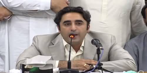 We Must Not Abandon The Parliament, Resignations Are The Last Weapons Against Govt - Bilawal Bhutto's Media Talk