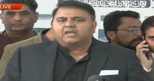 We Should Not Do Politics on Institutions - Fawad Chaudhry Media Talk on Army Chief Extension Bill