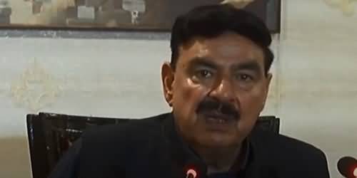 We Want to Bring Honor to Elections By Introducing EVM Machines - Sheikh Rasheed Ahmad's Press Conference