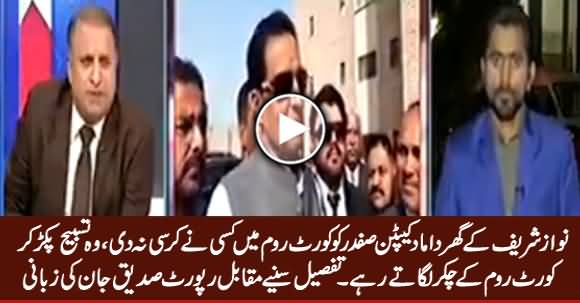 What Happened With Captain (R) Safdar in Court Room - Listen By Rauf Klasra