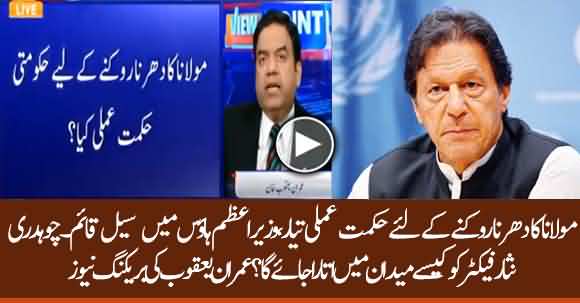 What Is Govt Plan To Tackle Fazal Ur Rehman Azadi March ?  Imran Yaqub Giving Breaking News