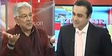 What Kind of Relations PMLN Has With Establishment? Listen Khawaja Asif's Reply