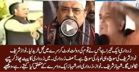 What Nawaz Sharif, Zardari And Shahbaz Sharif Used To Say About Each Other, Must Watch