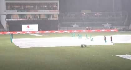 When Cricket Is Interrupted by Hailstorm: Dressing Room Reactions and Interesting Chats