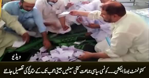 Which Party is Leading in Cantonment Board Election So Far? Watch Report