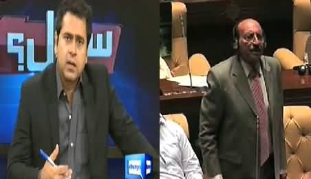 White Lies of CM Sindh Qaim Ali Shah Exposed by Anchor Imran Khan About Deaths in Thar
