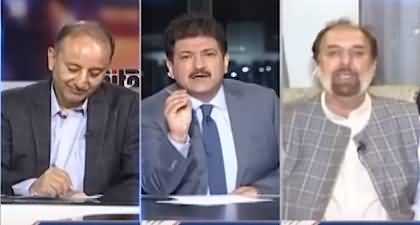 Who are Mr. X and Mr. Y? Intense debate B/W Hamid Mir and PTI's Aftab Jahangir