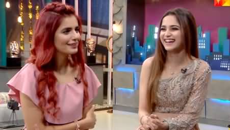 Who is more smart? Interesting puzzle game with Aima Baig & Momina Mustehsan