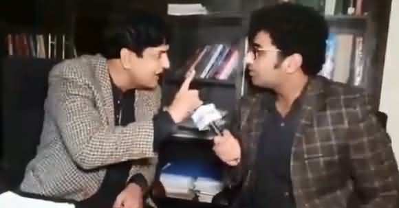 Who The F**k Are You? Khalil Ur Rehman Qamar Misbehaves With Journalist