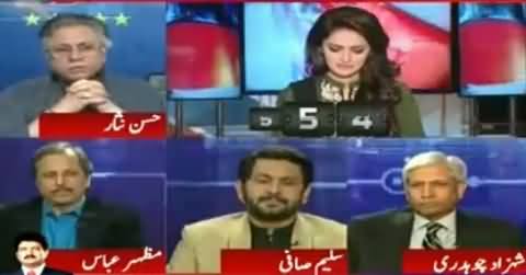 Who Will Win From NA-154, Jahangir Tareen Or Siddiqui Baloch - Listen Hassan Nisar's Reply