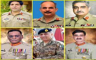 Who would be Pakistan's army chief in 2022? Profiles of 7 senior most Lt. generals - by Aurat Card