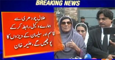 Why government is not issuing visas to Suleiman and Qasim - Aleema Khan's media talk